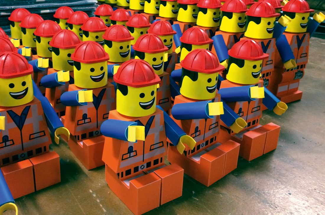 Form Lego Produktion